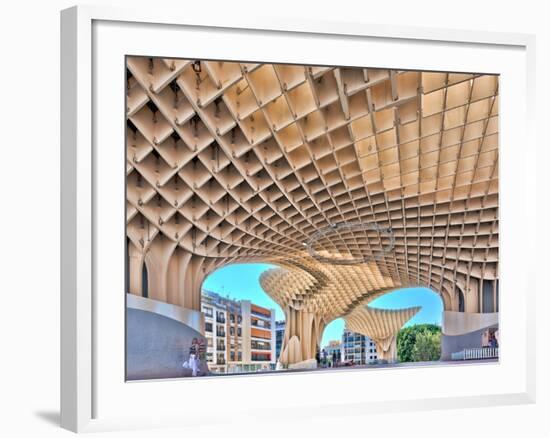 Metropol Parasol Building-Felipe Rodriguez-Framed Photographic Print