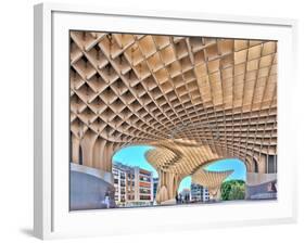 Metropol Parasol Building-Felipe Rodriguez-Framed Photographic Print