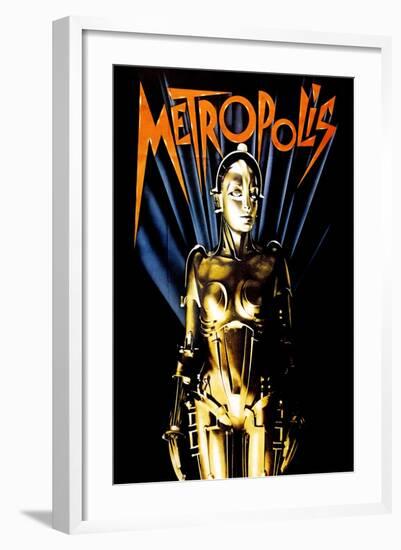 Metropolis, 1926-null-Framed Art Print