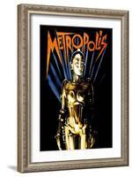 Metropolis, 1926-null-Framed Art Print