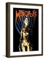 Metropolis, 1926-null-Framed Art Print