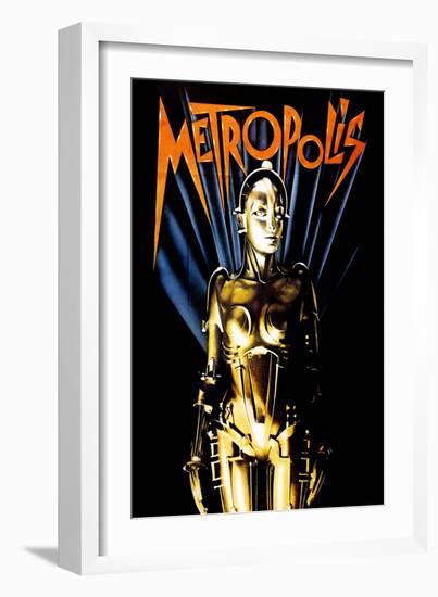 Metropolis, 1926-null-Framed Art Print