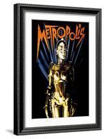 Metropolis, 1926-null-Framed Art Print