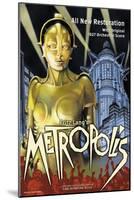 Metropolis, 1926-null-Mounted Art Print