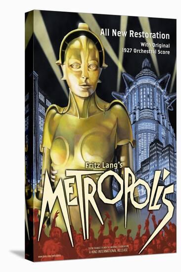 Metropolis, 1926-null-Stretched Canvas