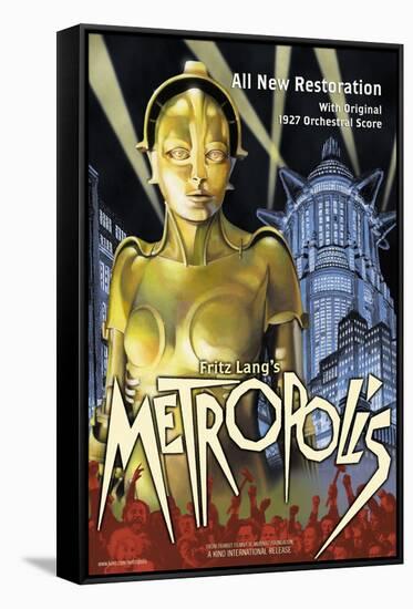 Metropolis, 1926-null-Framed Stretched Canvas