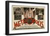 Metropolis, 1926-null-Framed Art Print