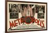 Metropolis, 1926-null-Framed Art Print