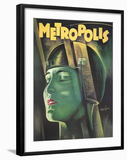 Metropolis, 1926-null-Framed Art Print