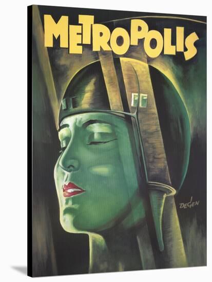 Metropolis, 1926-null-Stretched Canvas