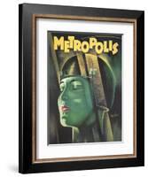 Metropolis, 1926-null-Framed Art Print