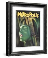 Metropolis, 1926-null-Framed Art Print