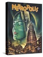 Metropolis, 1926-null-Stretched Canvas