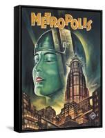 Metropolis, 1926-null-Framed Stretched Canvas