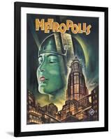 Metropolis, 1926-null-Framed Art Print