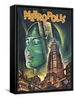 Metropolis, 1926-null-Framed Stretched Canvas