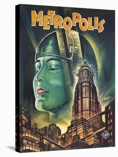 Metropolis, 1926-null-Stretched Canvas