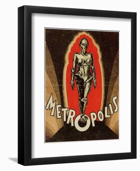 Metropolis, 1926-null-Framed Art Print