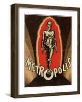 Metropolis, 1926-null-Framed Art Print