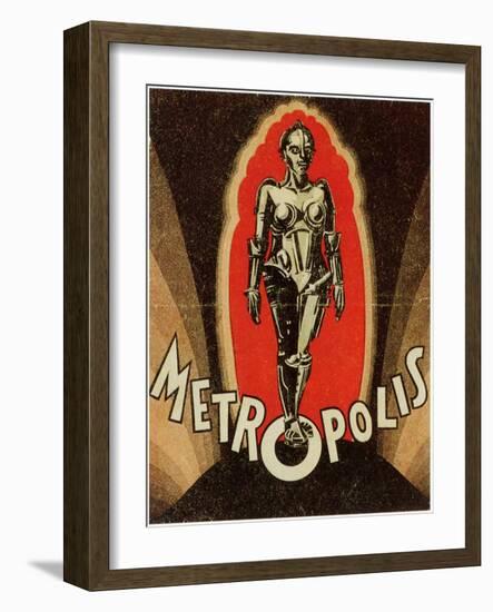 Metropolis, 1926-null-Framed Art Print