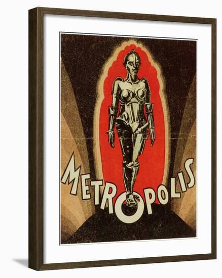 Metropolis, 1926-null-Framed Art Print