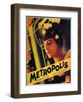 Metropolis, 1926-null-Framed Art Print