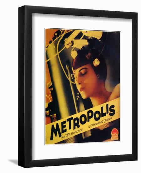 Metropolis, 1926-null-Framed Art Print