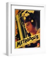 Metropolis, 1926-null-Framed Art Print