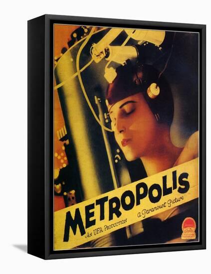 Metropolis, 1926-null-Framed Stretched Canvas