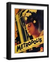 Metropolis, 1926-null-Framed Art Print