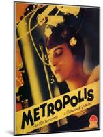 Metropolis, 1926-null-Mounted Art Print