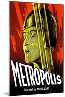 Metropolis, 1926-null-Mounted Art Print