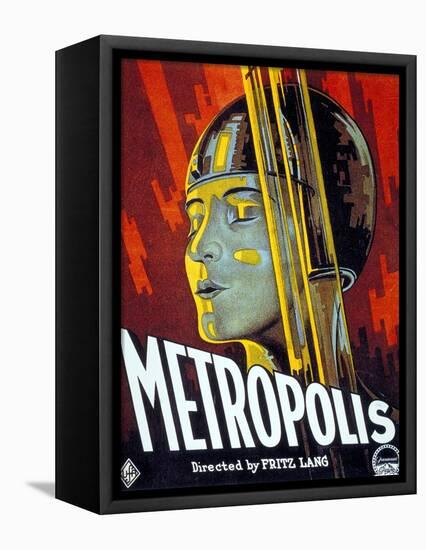 Metropolis, 1927, Directed by Fritz Lang-null-Framed Stretched Canvas