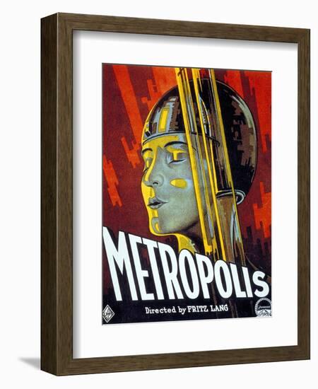 Metropolis, 1927, Directed by Fritz Lang-null-Framed Giclee Print