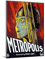 Metropolis, 1927, Directed by Fritz Lang-null-Mounted Giclee Print