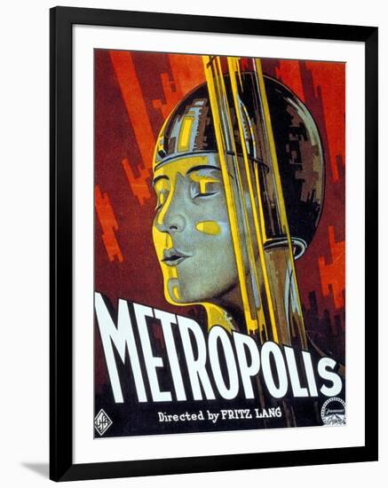 Metropolis, 1927, Directed by Fritz Lang-null-Framed Premium Giclee Print