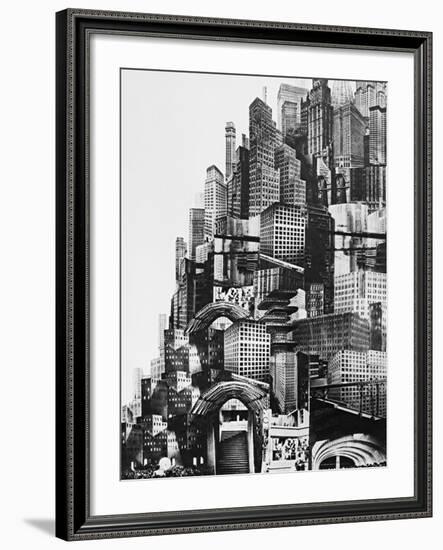 Metropolis 1927-null-Framed Photographic Print