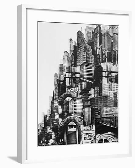 Metropolis 1927-null-Framed Photographic Print