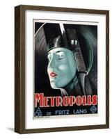 Metropolis, 1927-null-Framed Giclee Print