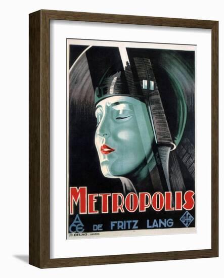 Metropolis, 1927-null-Framed Giclee Print