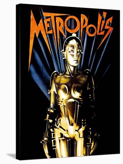 Metropolis, 1927-null-Stretched Canvas