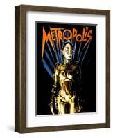 Metropolis, 1927-null-Framed Giclee Print