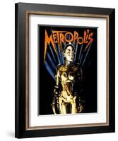 Metropolis, 1927-null-Framed Giclee Print