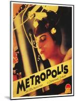 Metropolis, 1927-null-Mounted Giclee Print