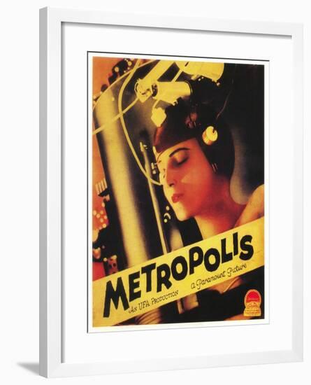 Metropolis, 1927-null-Framed Giclee Print