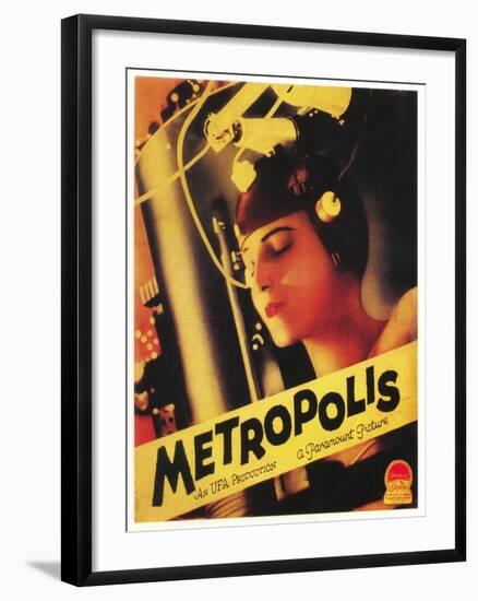 Metropolis, 1927-null-Framed Giclee Print