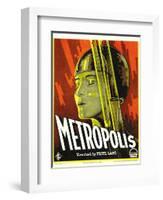 METROPOLIS, Brigitte Helm, 1927-null-Framed Art Print