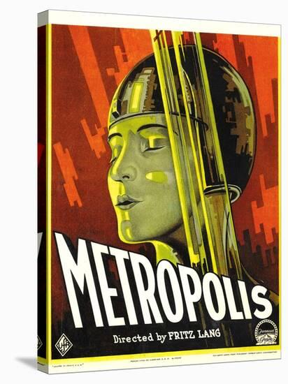 METROPOLIS, Brigitte Helm, 1927-null-Stretched Canvas