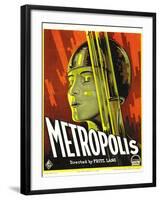 METROPOLIS, Brigitte Helm, 1927-null-Framed Art Print