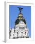 Metropolis Building, Gran Via, Madrid, Spain-Hans Peter Merten-Framed Photographic Print